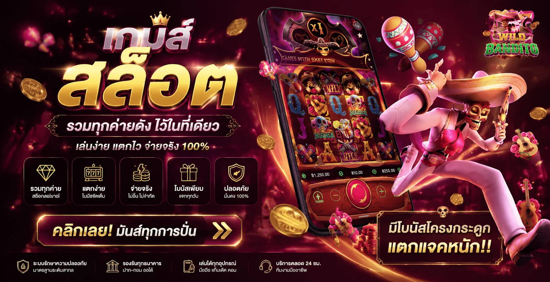 รวมเกมสล็อตออนไลน์ค่ายดังบน FU356